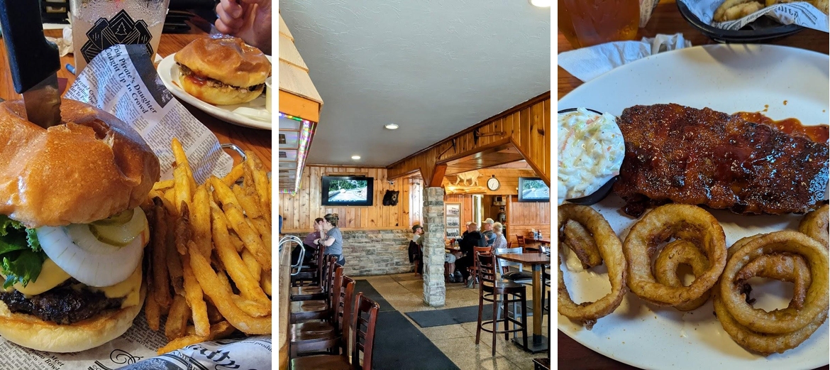 Timber Charlie's Food & Spirit Menu